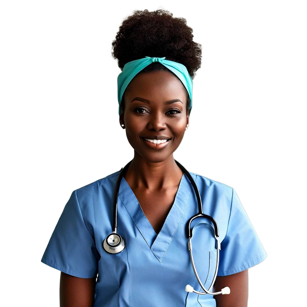 Nurse providing patient care
